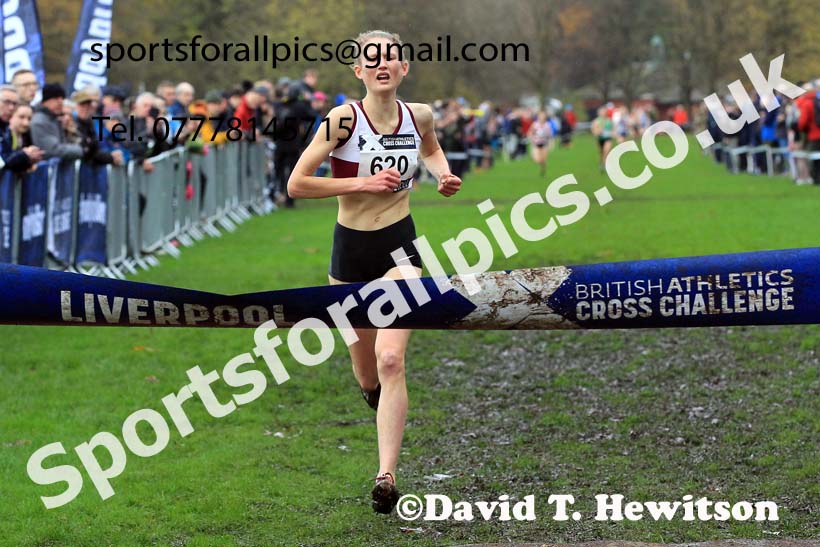 Women Under-17s and Junior Women, 2022 British Athletics Cross Challenge, Sefton Park, Liverpool.  Photo: David T. Hewitson/Sports for All Pics